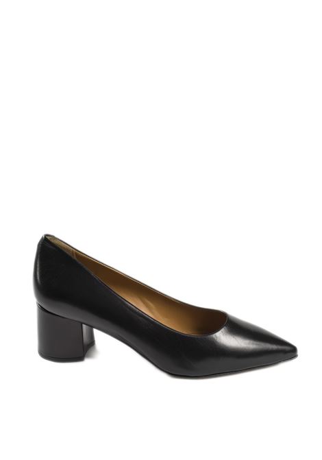 Black 301 leather pump FRANCO RUSSO | 3901NAPPA-NERO